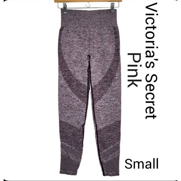 Victoria's Secret PINK Seamless Leggings S Yogo Workout Pants Small NWOT - Picture 1 of 6